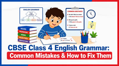 CBSE Class 4 English Grammar: Common Mistakes & How to Fix Them