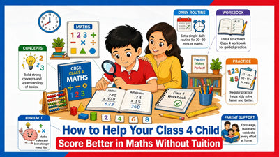 How to Help Your Class 4 Child Score Better in Maths Without Tuition