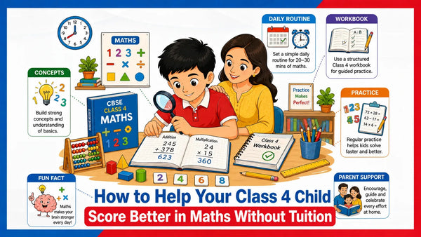 How to Help Your Class 4 Child Score Better in Maths Without Tuition