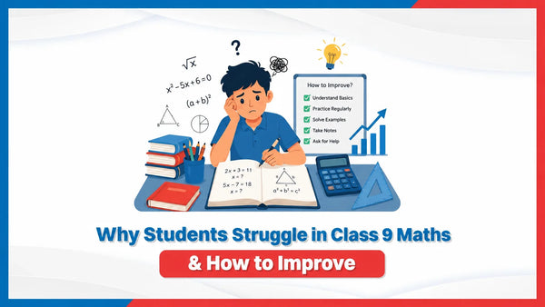 Why Students Struggle in Class 9 Maths & How to Improve