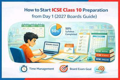 How to Start ICSE Class 10 Preparation from Day 1 (2027 Boards Guide)