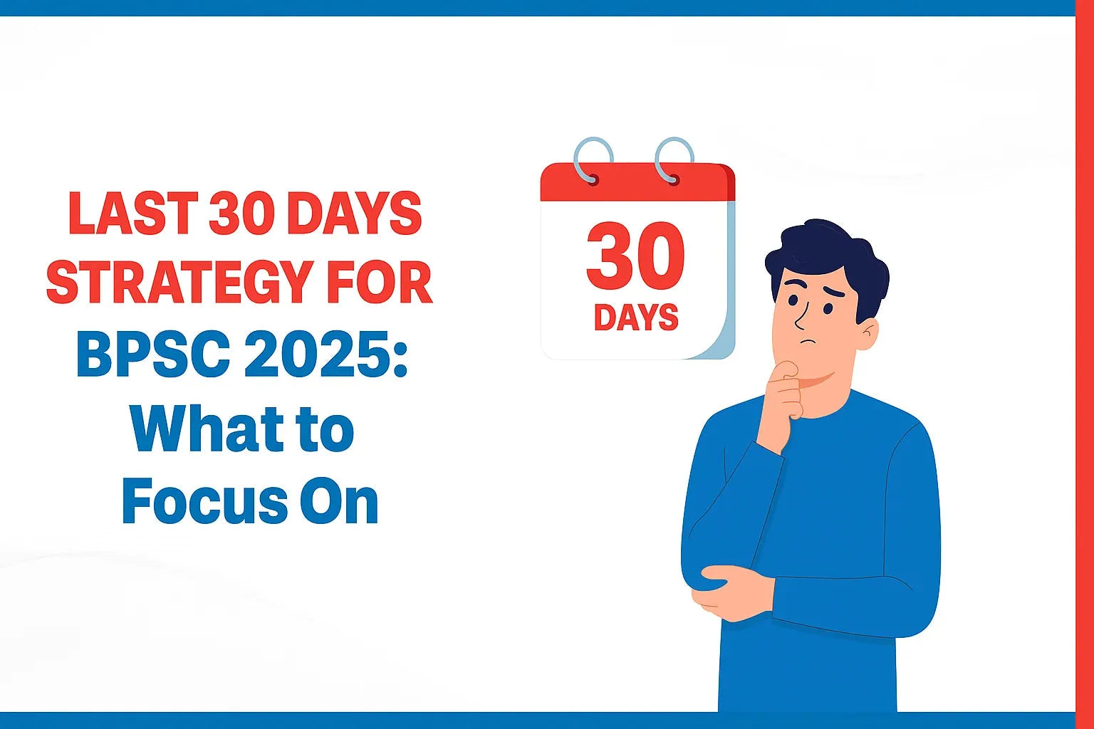 Last 30 Days Strategy for BPSC 2025: What to Focus On