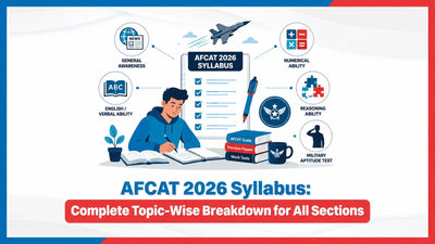 AFCAT 2026 Syllabus: Complete Topic-Wise Breakdown for All Sections