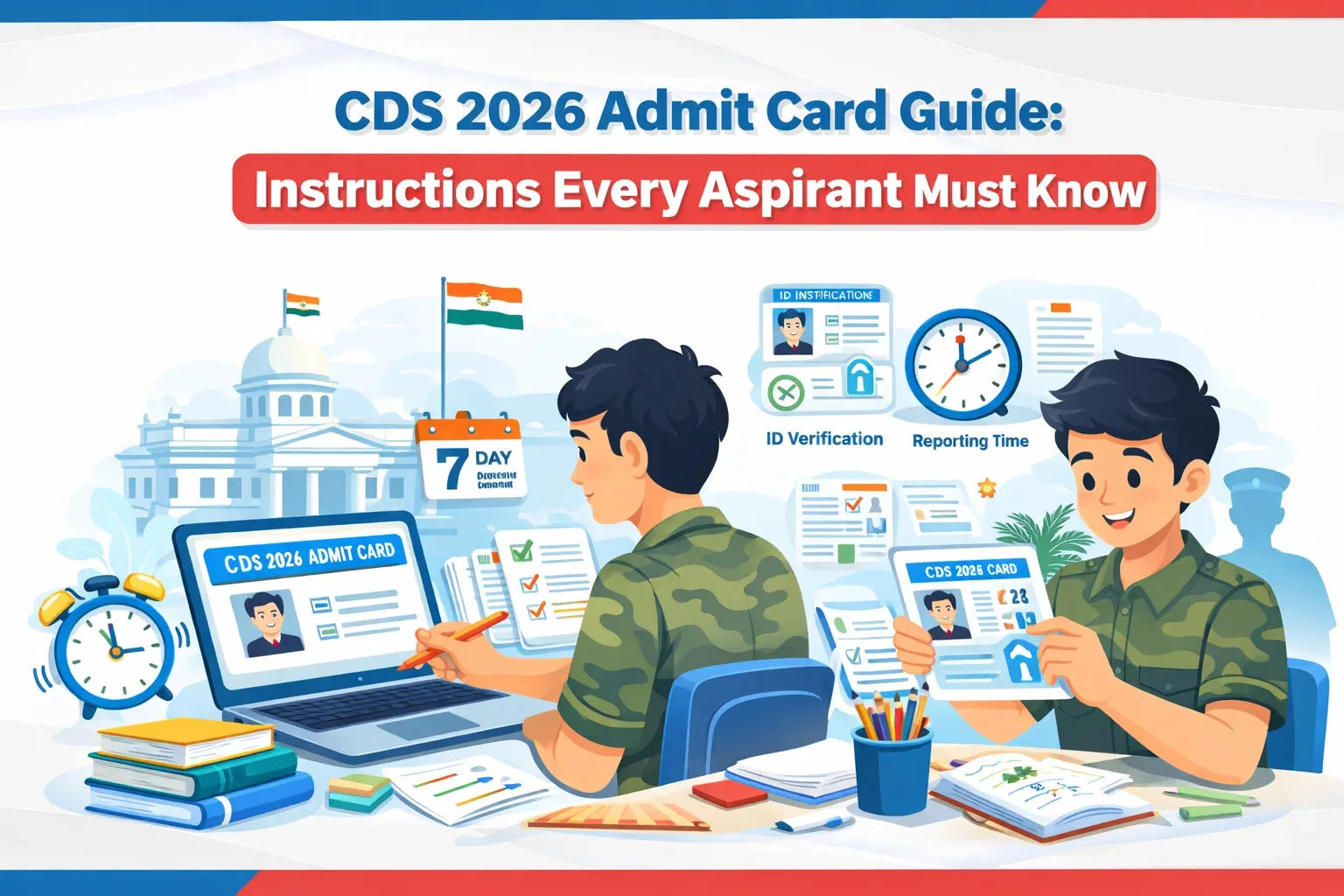 CDS 2026 Admit Card Guide: Instructions Every Aspirant Must Know