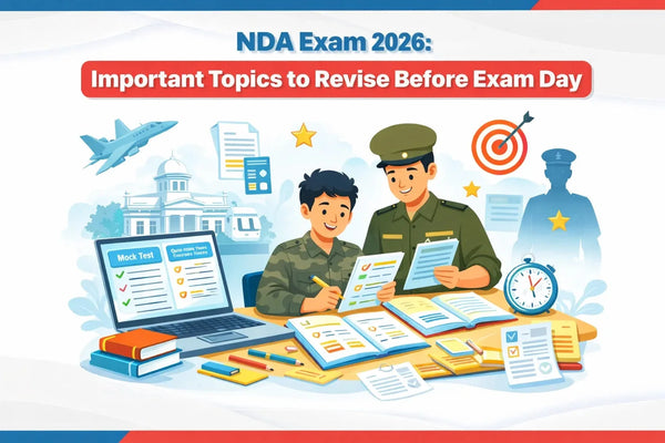 NDA Exam 2026: Important Topics to Revise Before Exam Day