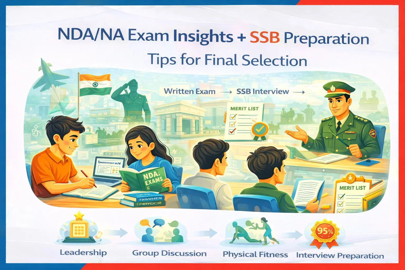 NDA/NA Exam Insights + SSB Preparation Tips for Final Selection