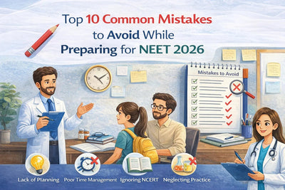 Top 10 Common Mistakes to Avoid While Preparing for NEET 2026