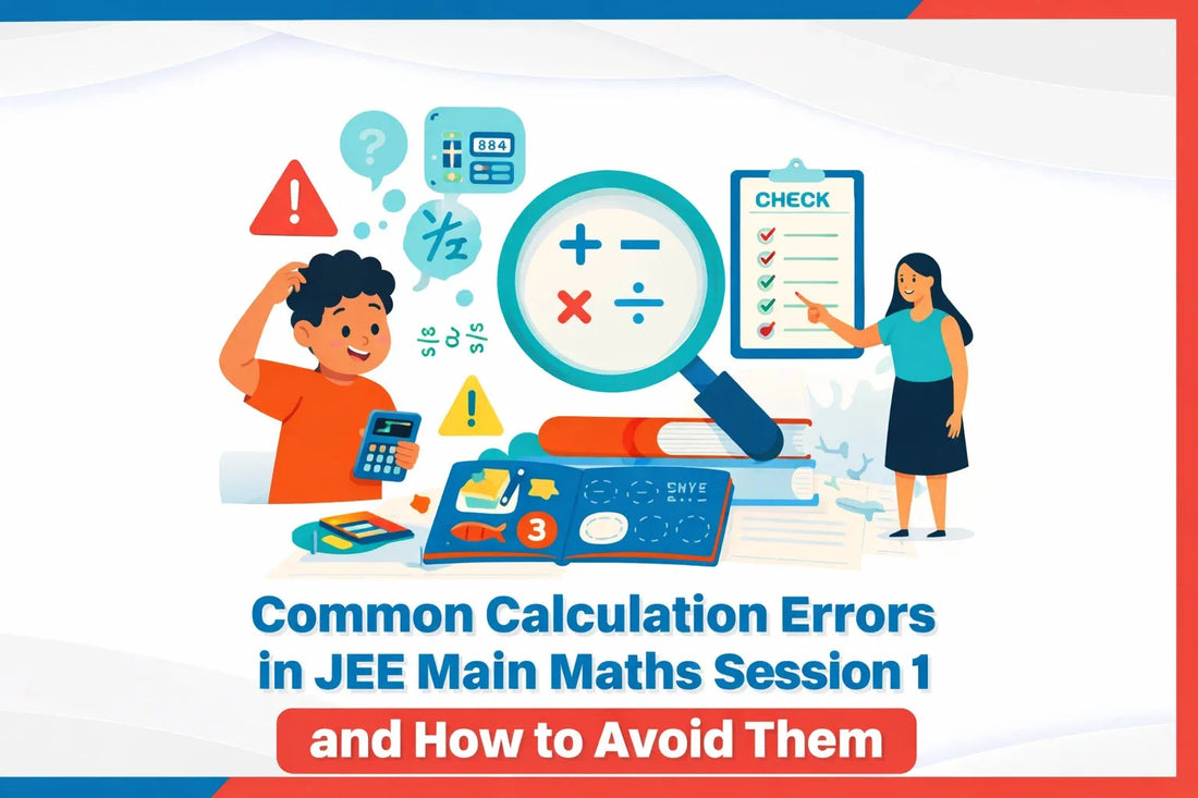 Common Calculation Errors in JEE Main Maths Session 1 and How to Avoid Them