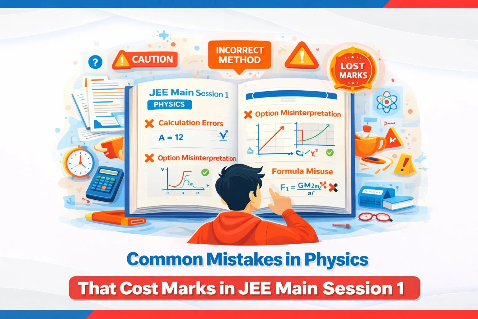 Common Mistakes in Physics That Cost Marks in JEE Main Session 1