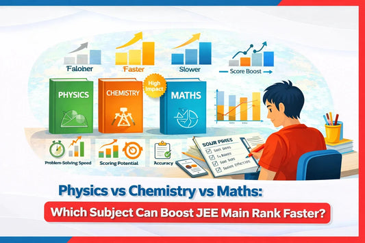 Physics vs Chemistry vs Maths: Which Subject Can Boost JEE Main Rank Faster