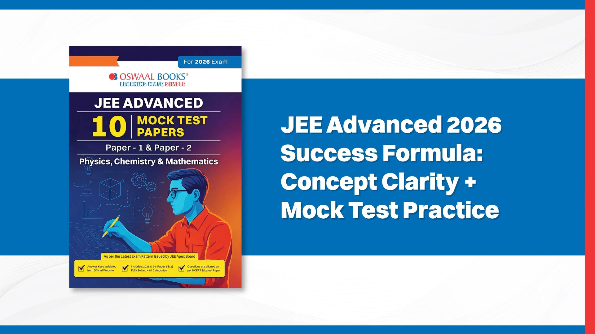 JEE Advanced 2026 Success Formula: Concept Clarity + Mock Test Practice