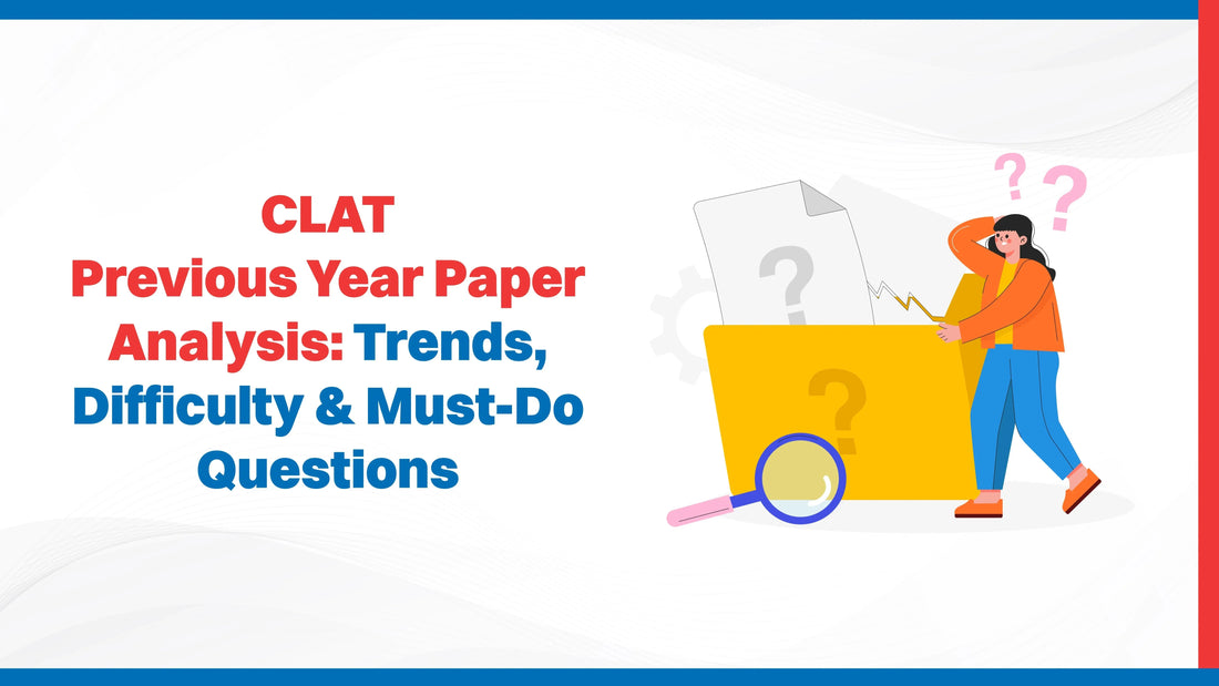 CLAT Previous Year Paper Analysis: Trends, Difficulty & Must-Do Questions