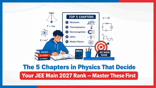 The 5 Chapters in Physics That Decide Your JEE Main 2027 Rank — Master These First