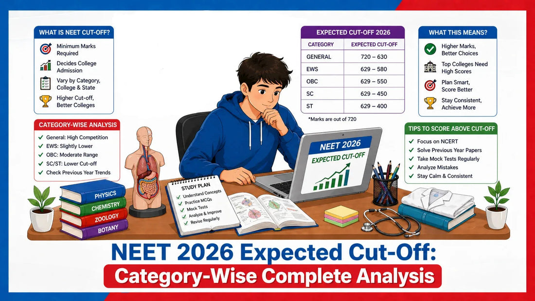 NEET 2026 Expected Cut-Off: Category-Wise Complete Analysis