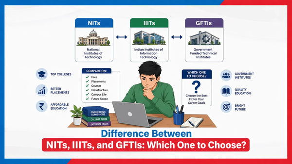 Difference Between NITs, IIITs, and GFTIs: Which One to Choose?
