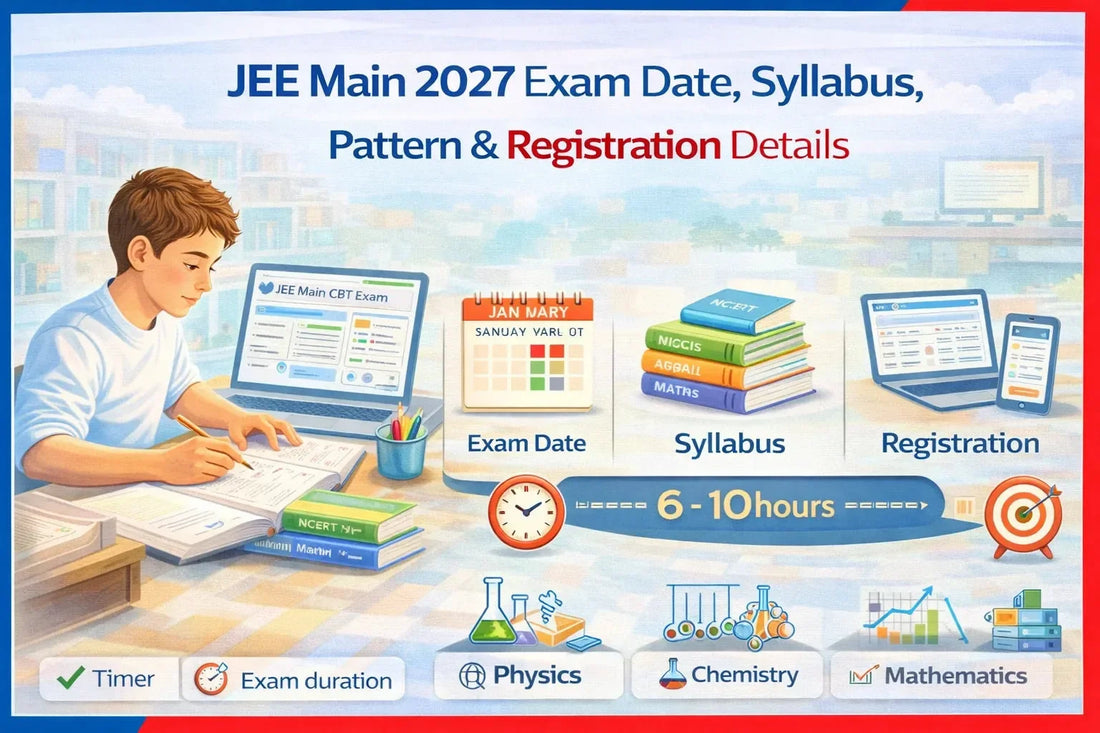 JEE Main 2027 Exam Date, Syllabus, Pattern & Registration Details