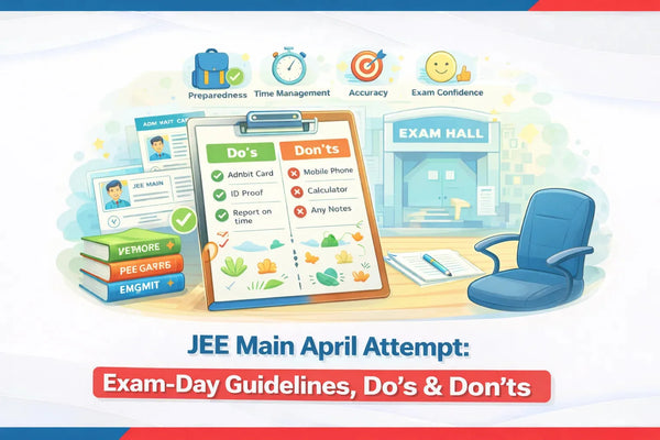 JEE Main April Attempt: Exam-Day Guidelines, Do’s & Don’ts