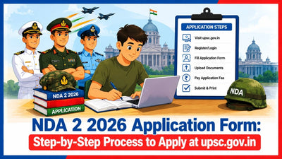 NDA 2 2026 Application Form: Step-by-Step Process to Apply at upsc.gov.in