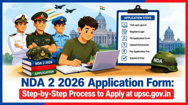 NDA 2 2026 Application Form: Step-by-Step Process to Apply at upsc.gov.in