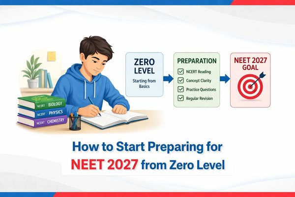How to Start Preparing for NEET 2027 from Zero Level