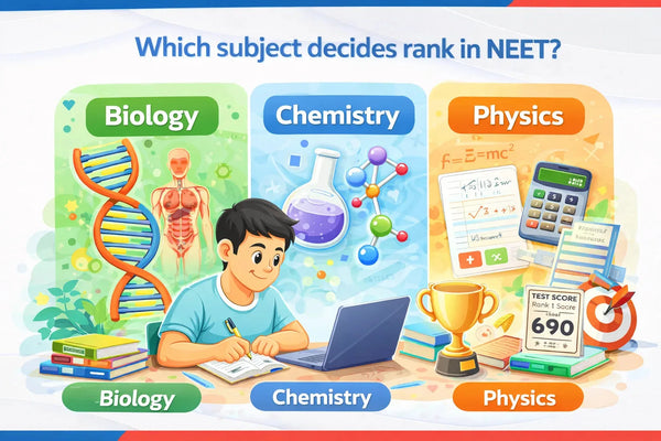Which Subject Decides Rank in NEET?