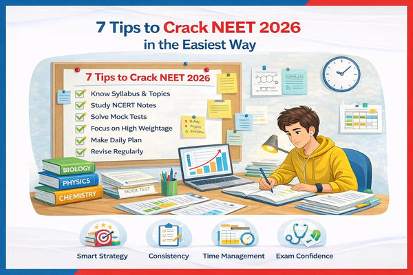 7 Tips to Crack NEET 2026 in the Easiest Way