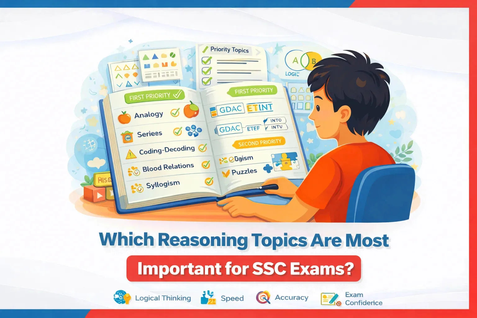 Which Reasoning Topics Are Most Important for SSC Exams?