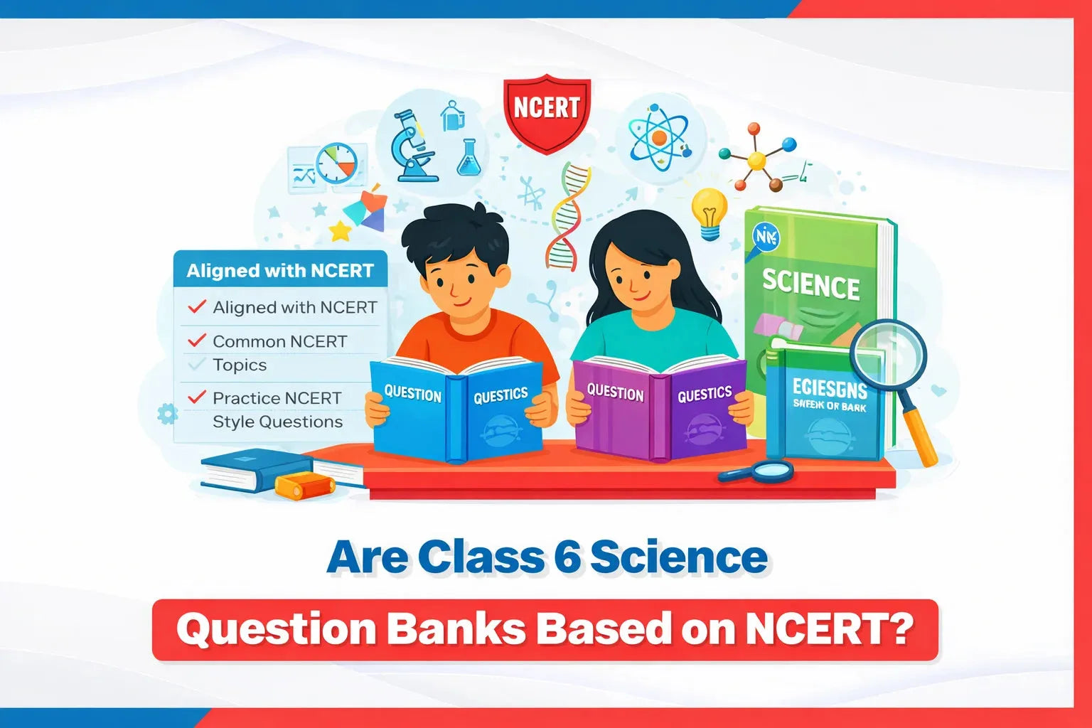 Are Class 6 Science Question Banks Based on NCERT?