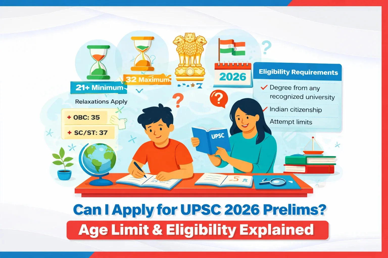 Can I Apply for UPSC 2026 Prelims? Age Limit & Eligibility Explained
