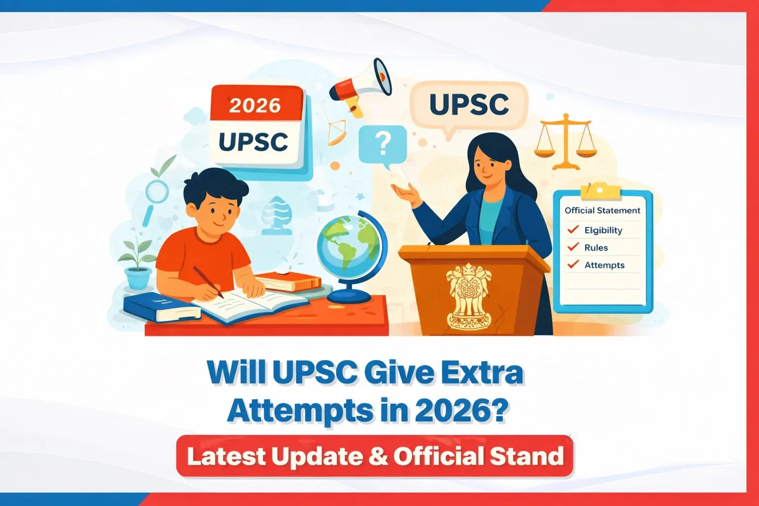 Will UPSC Give Extra Attempts in 2026? Latest Update & Official Stand