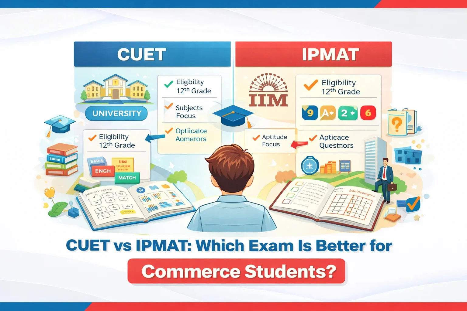 CUET vs IPMAT: Which Exam Is Better for Commerce Students?
