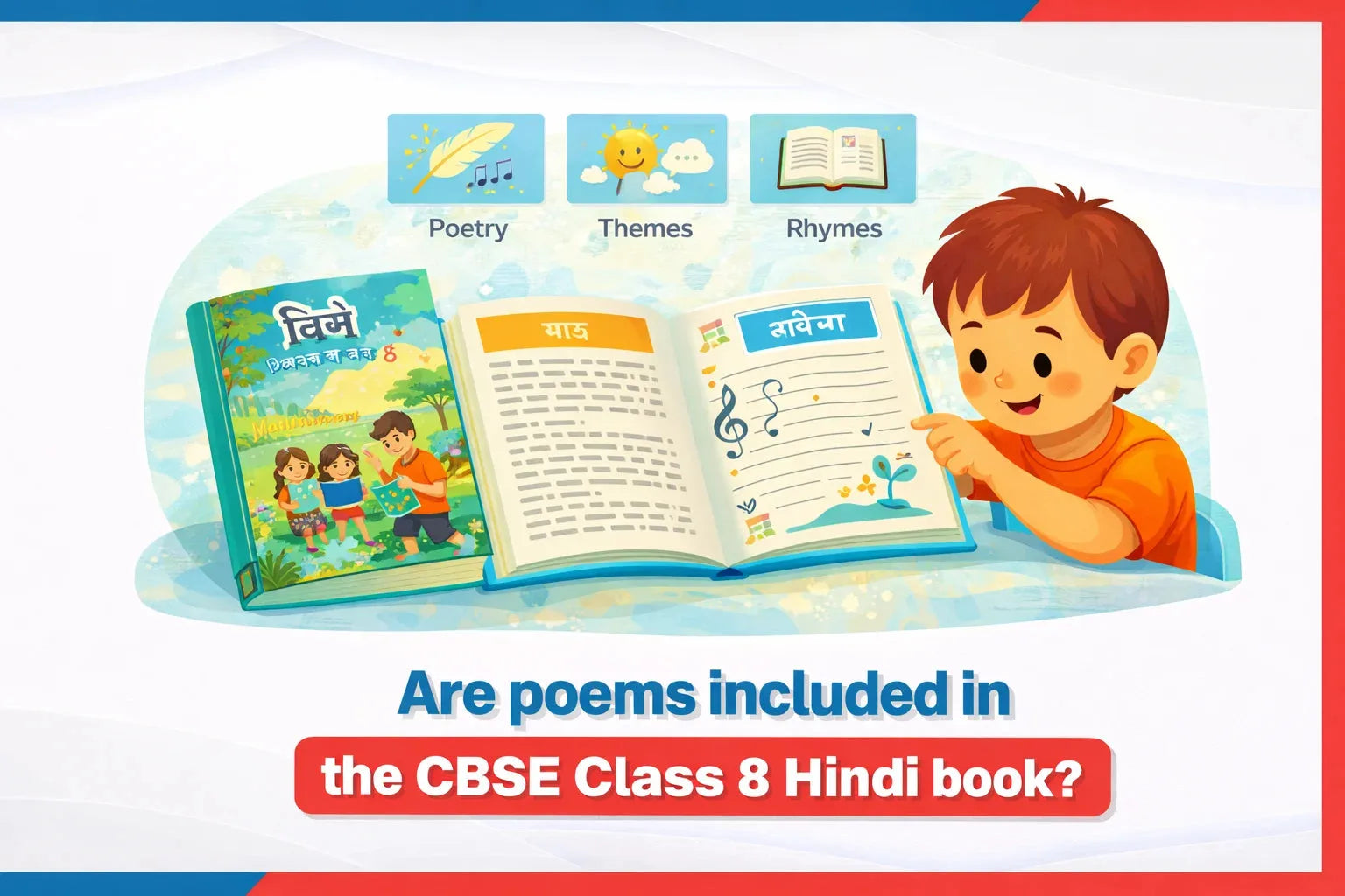 Are Poems Included in the CBSE Class 8 Hindi Book?