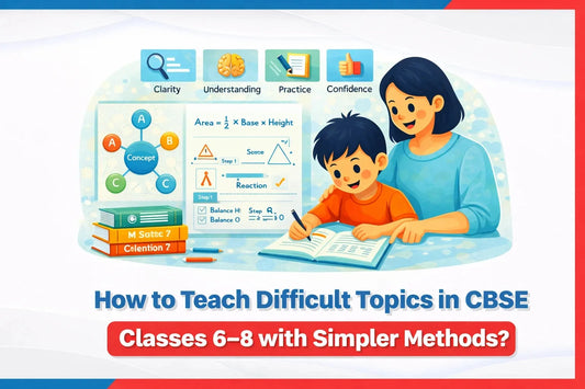 How to Teach Difficult Topics in CBSE Classes 6-8 with Simpler Methods?