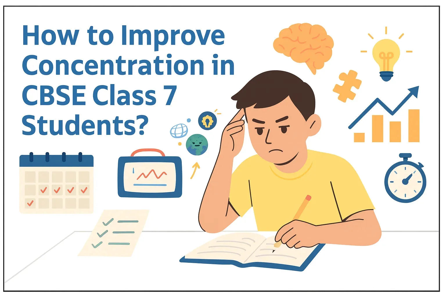 How to Improve Concentration in CBSE Class 7 Students?