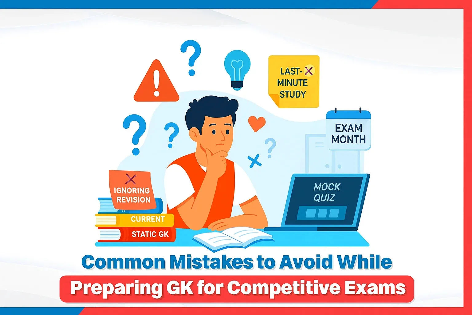 Common Mistakes to Avoid While Preparing GK for Competitive Exams