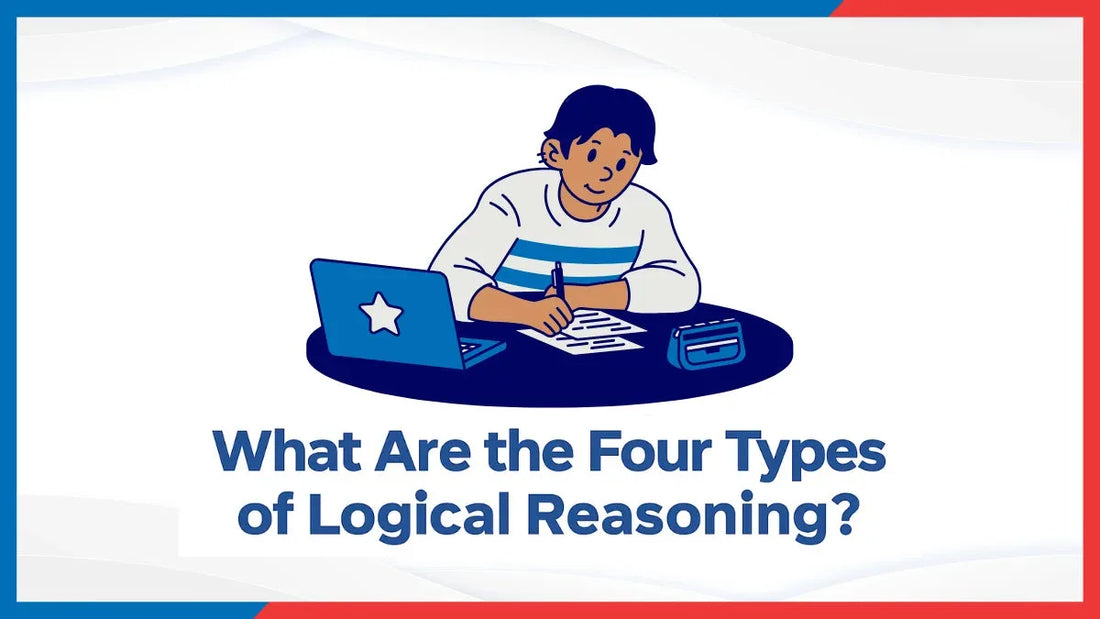 What are the four types of logical reasoning?