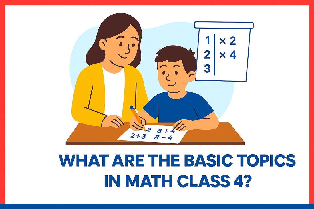 What Are the Basic Topics in Math Class 4?
