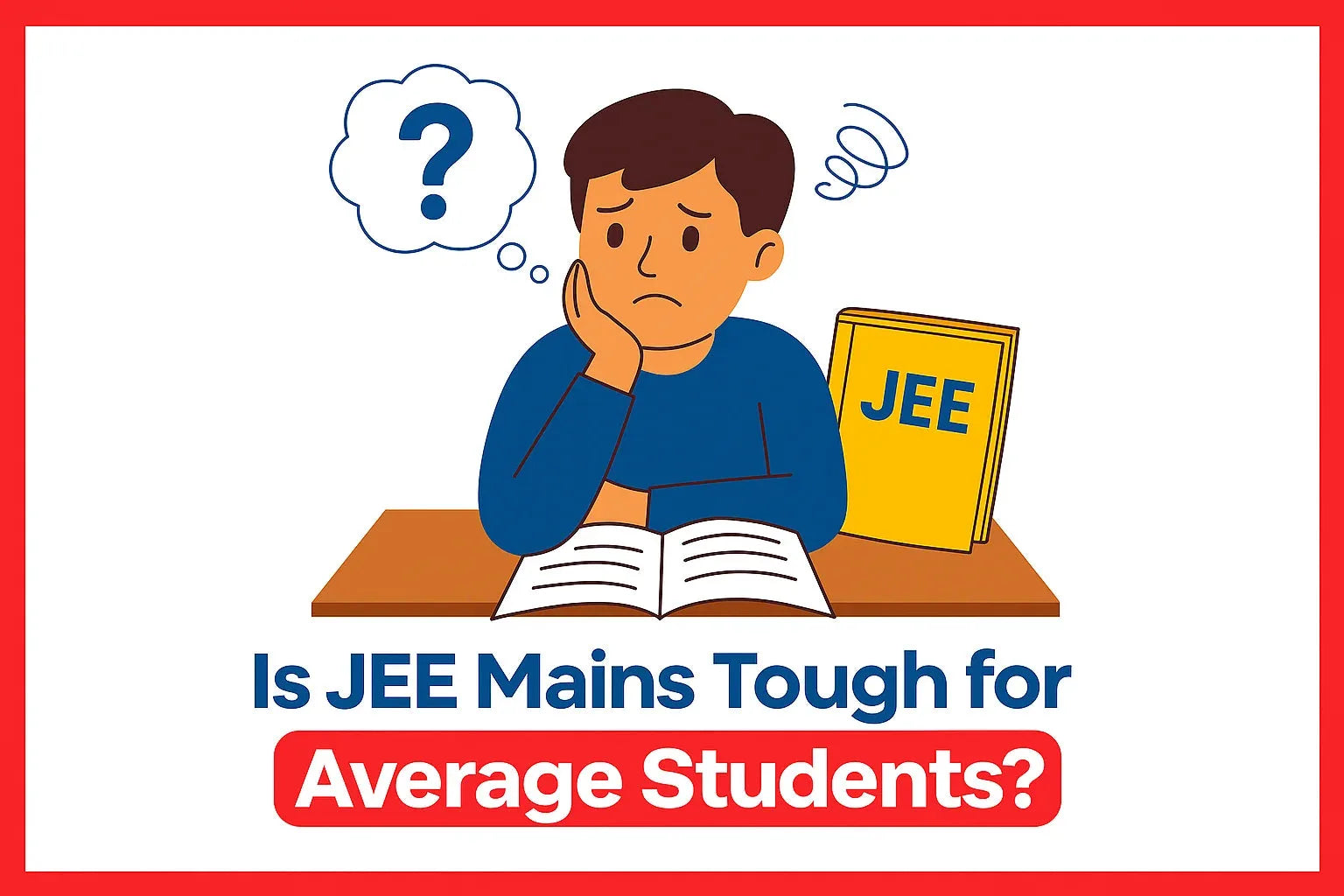 Is JEE Mains Tough for Average Students?