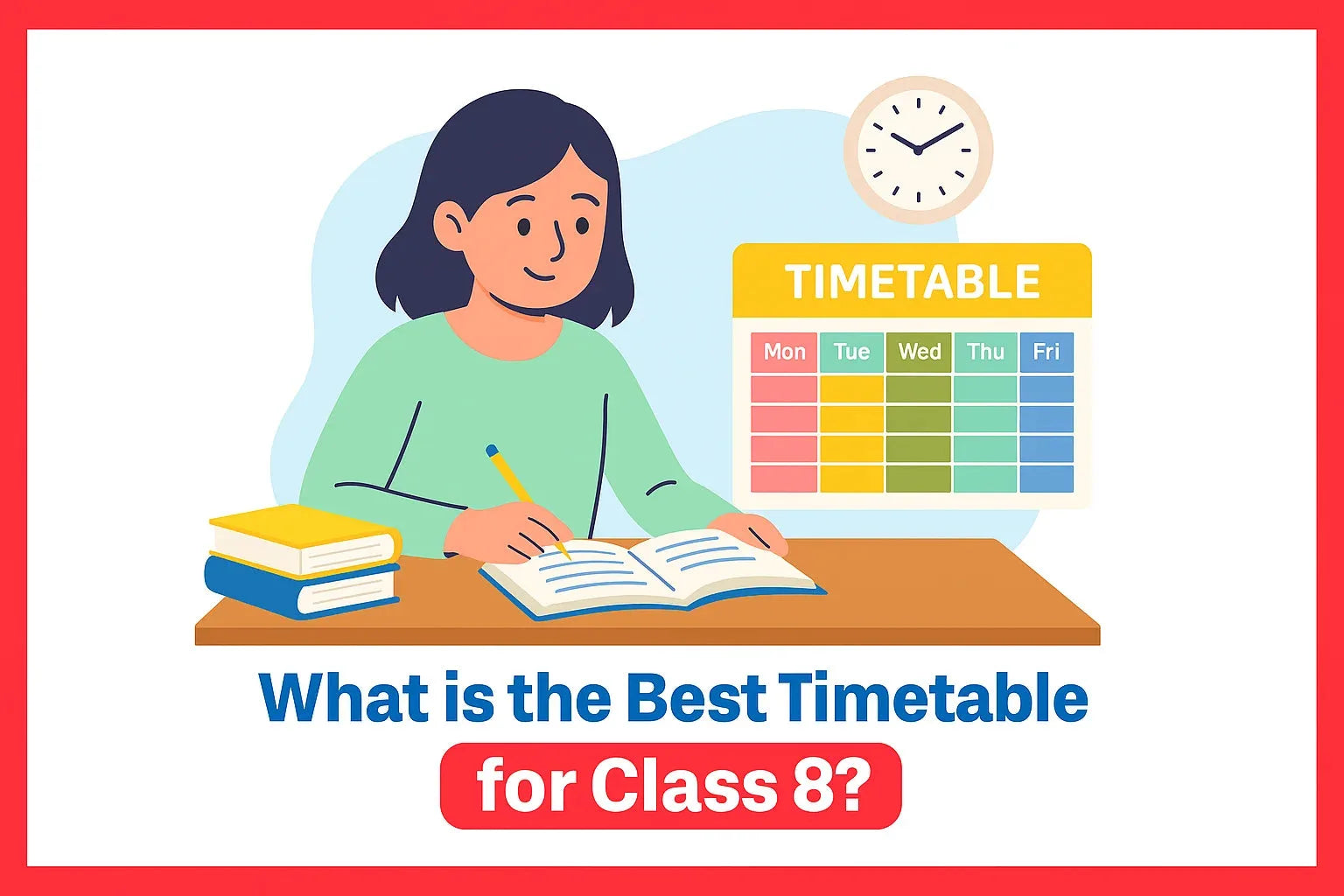 What is the Best Timetable for Class 8?