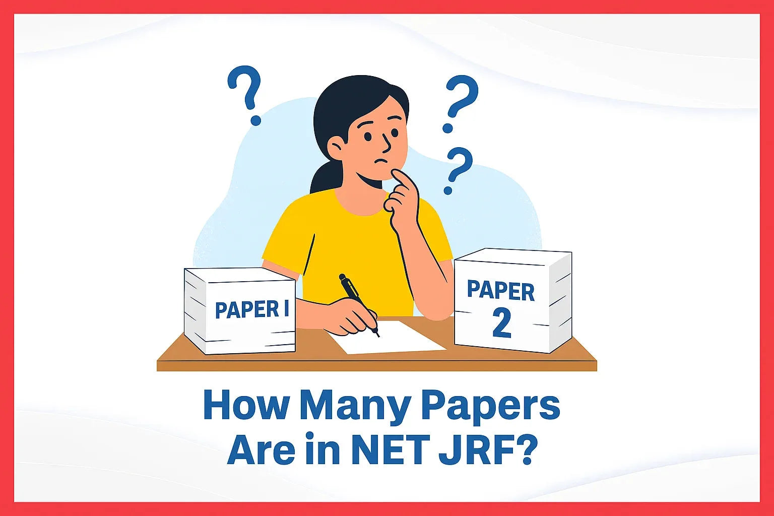 How Many Papers are in NET JRF?