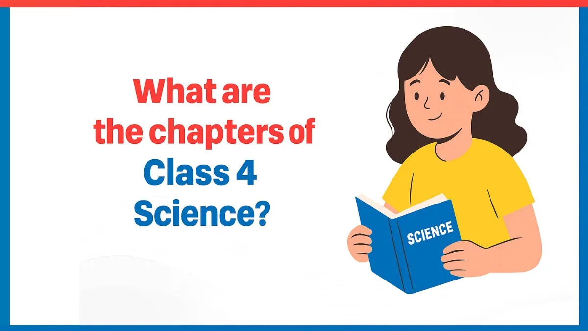What Are The Chapters of Class 4 Science?