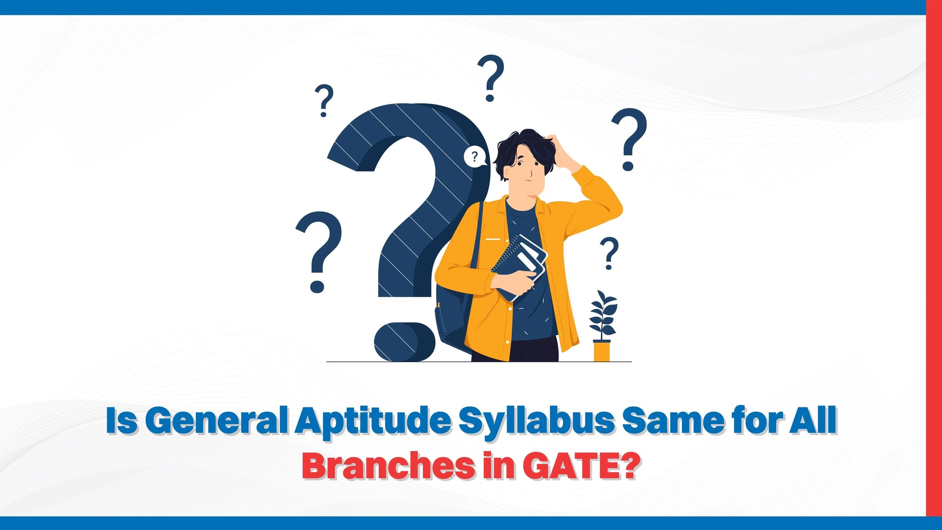 Is General Aptitude Syllabus Same for All Branches in GATE?