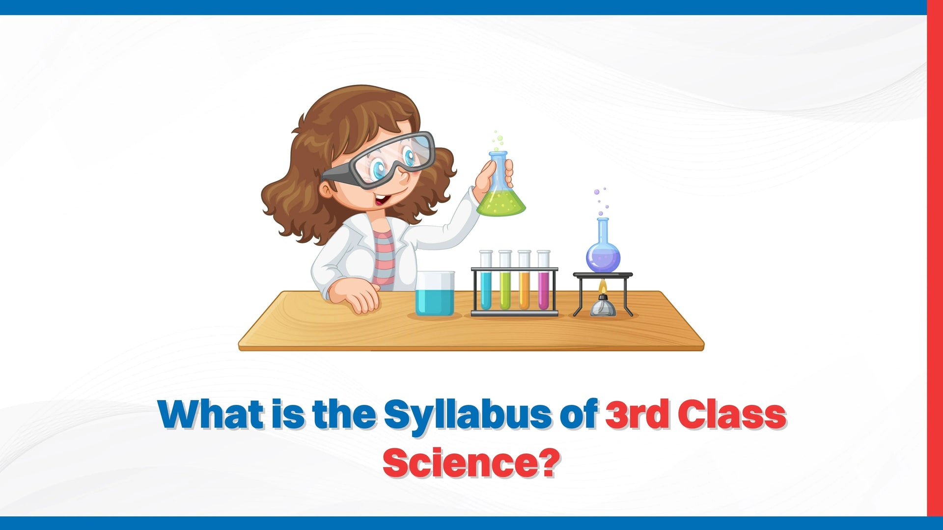What is the Syllabus of 3rd Class Science?