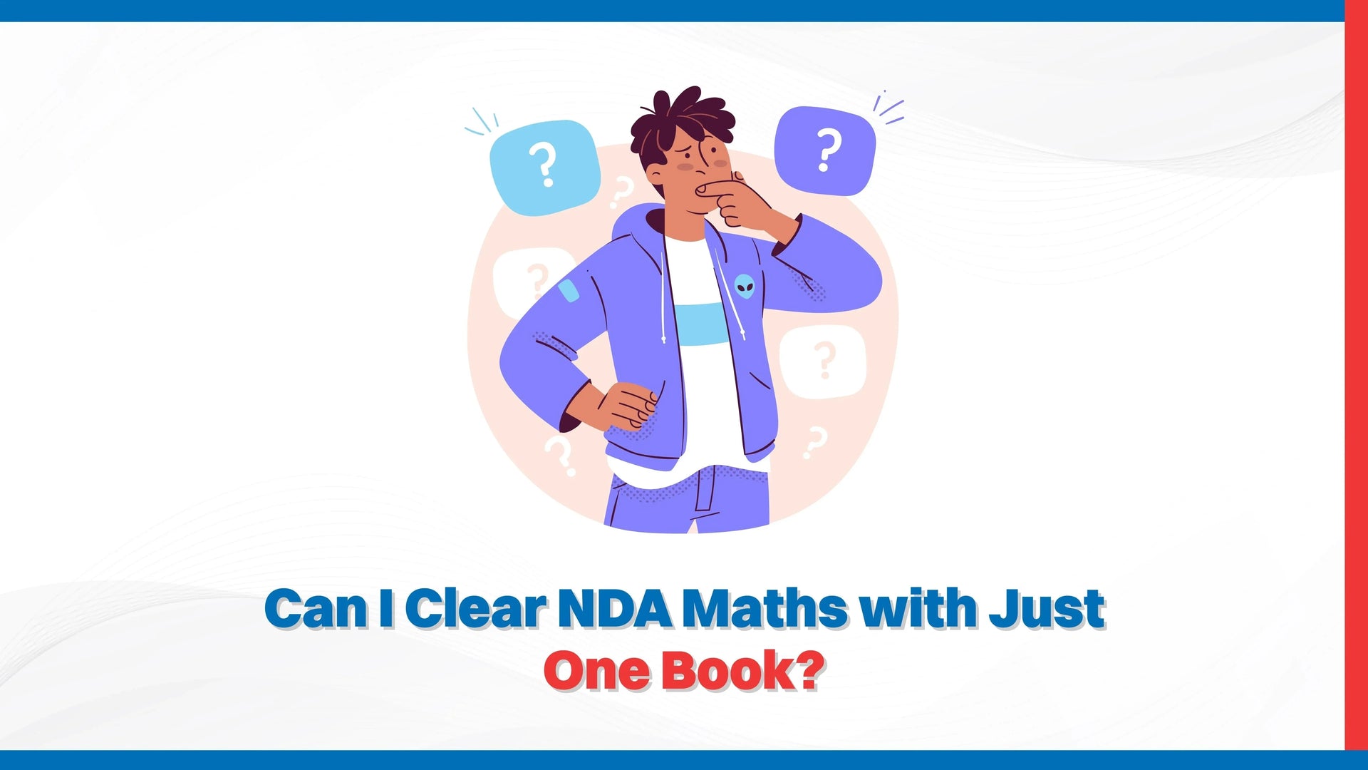 Can I Clear NDA Maths with Just One Book?