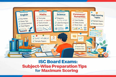 ISC Board Exams: Subject-Wise Preparation Tips for Maximum Scoring