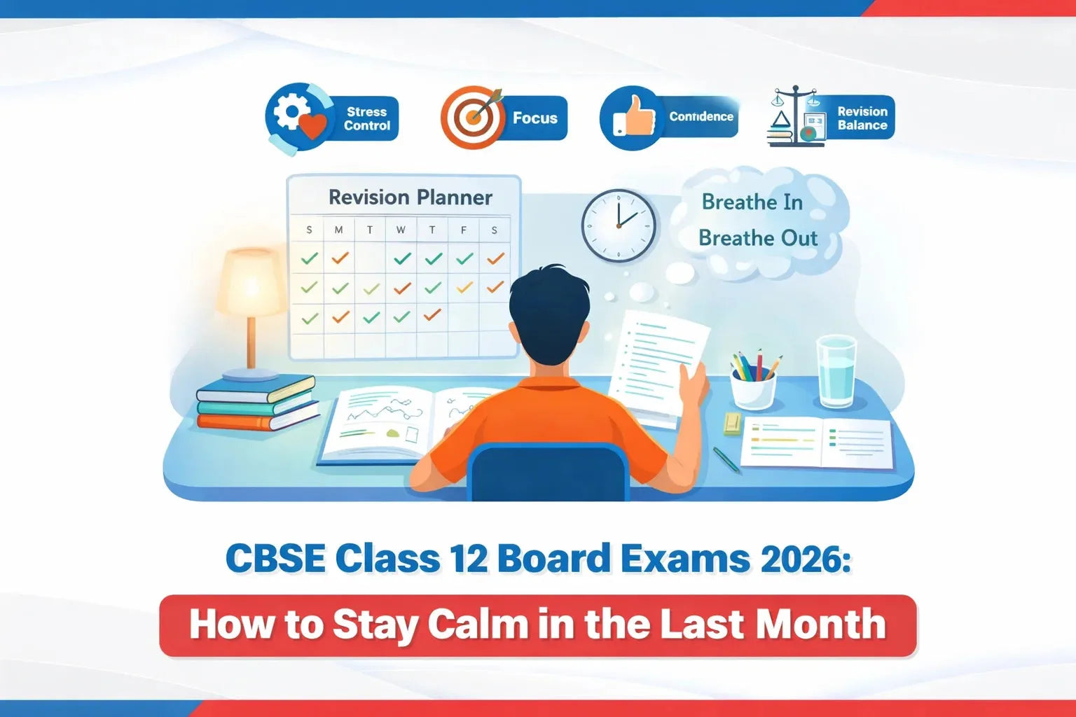 CBSE Class 12 Board Exams 2026: How to Stay Calm in the Last Month