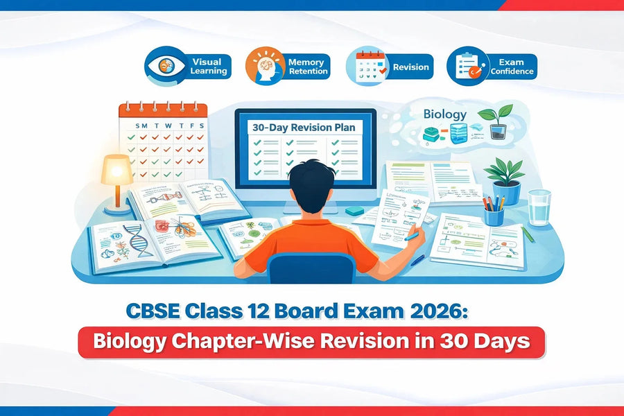 CBSE Class 12 Board Exam 2026: Biology Chapter-Wise Revision in 30 Days