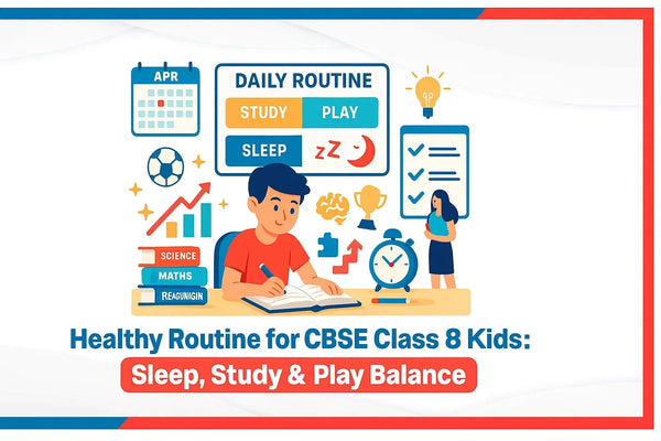 Study Routine Class 8 Healthy Routine for CBSE Class 8 Kids: Sleep, Study & Play Balance ...