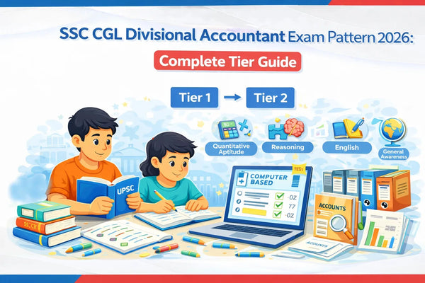 SSC CGL Divisional Accountant Exam Pattern 2026: Complete Tier Guide