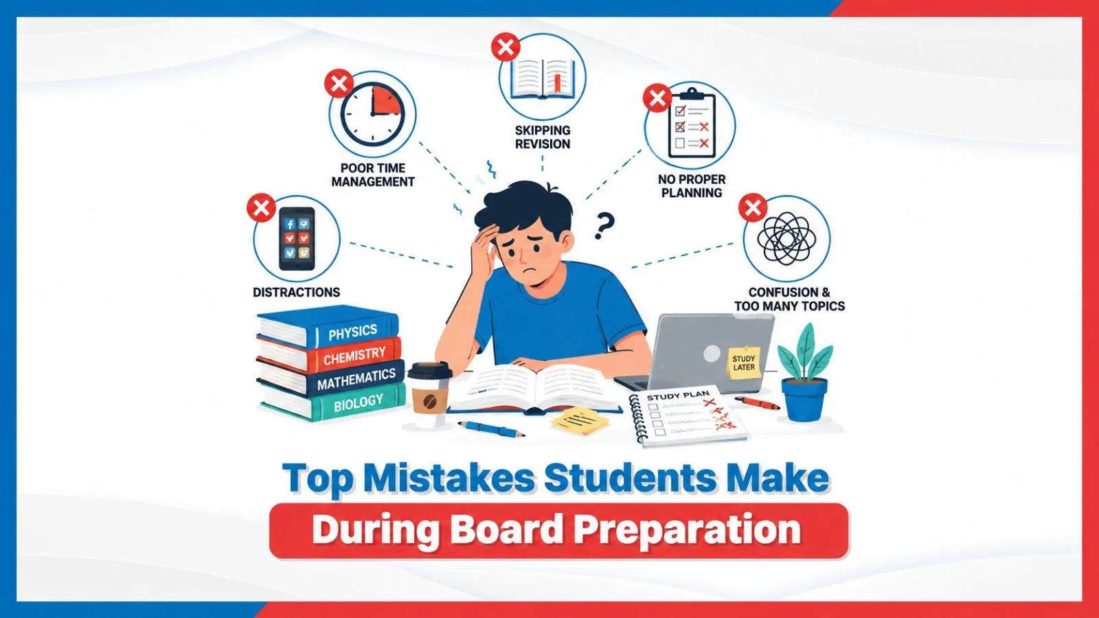 Top Mistakes Students Make During Board Preparation